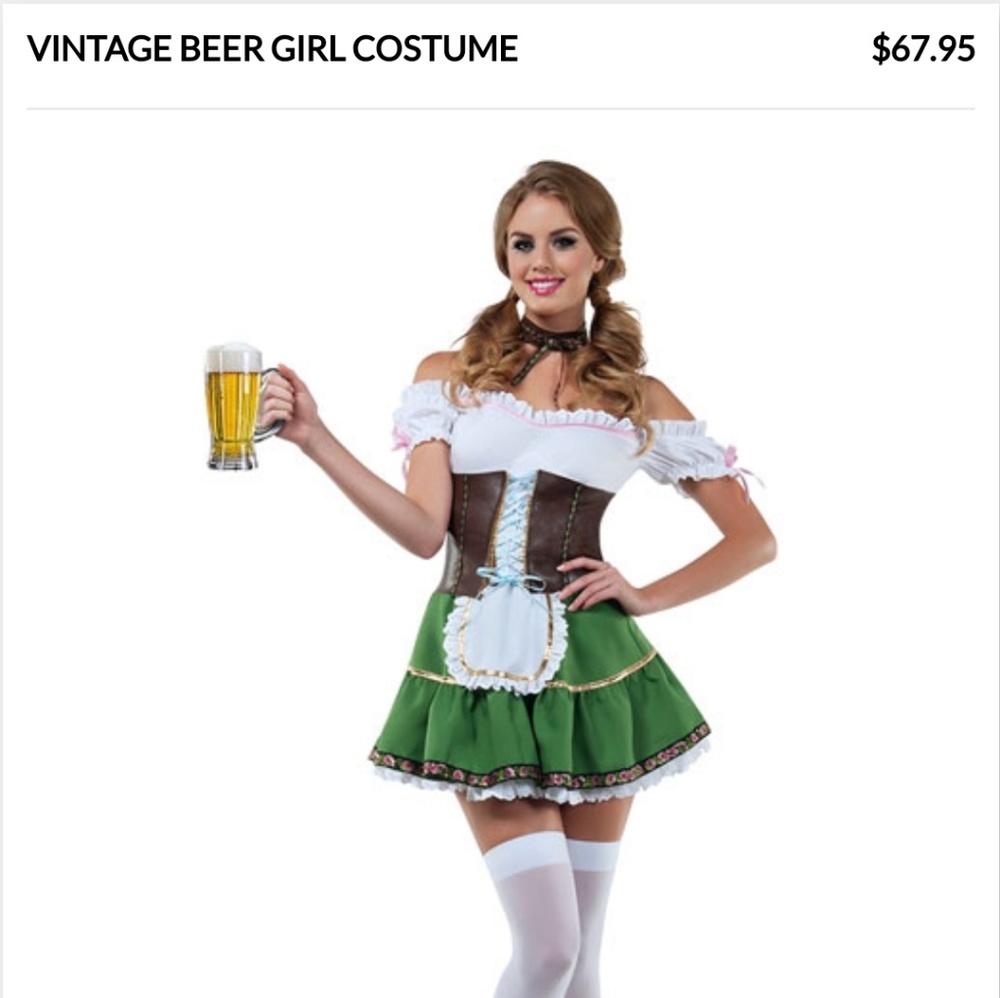 For Kriss5714!Dirndl costume Oktoberfest beer girl